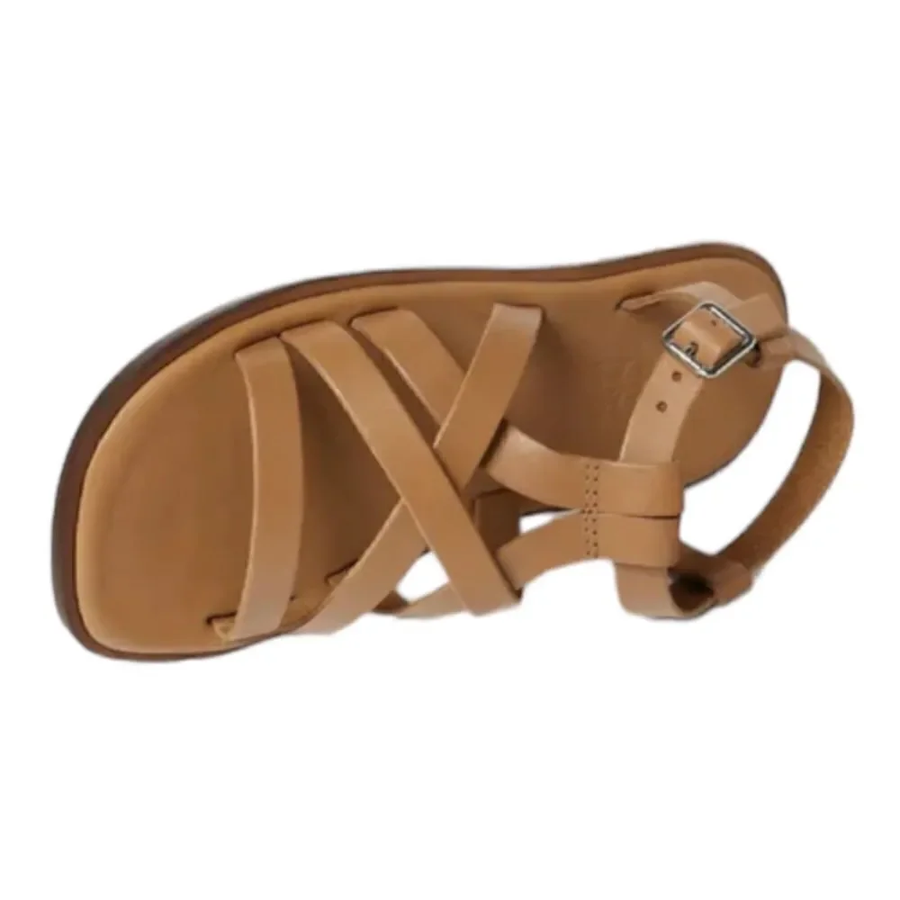 ZARA Kids | Brown | LEATHER SANDALS